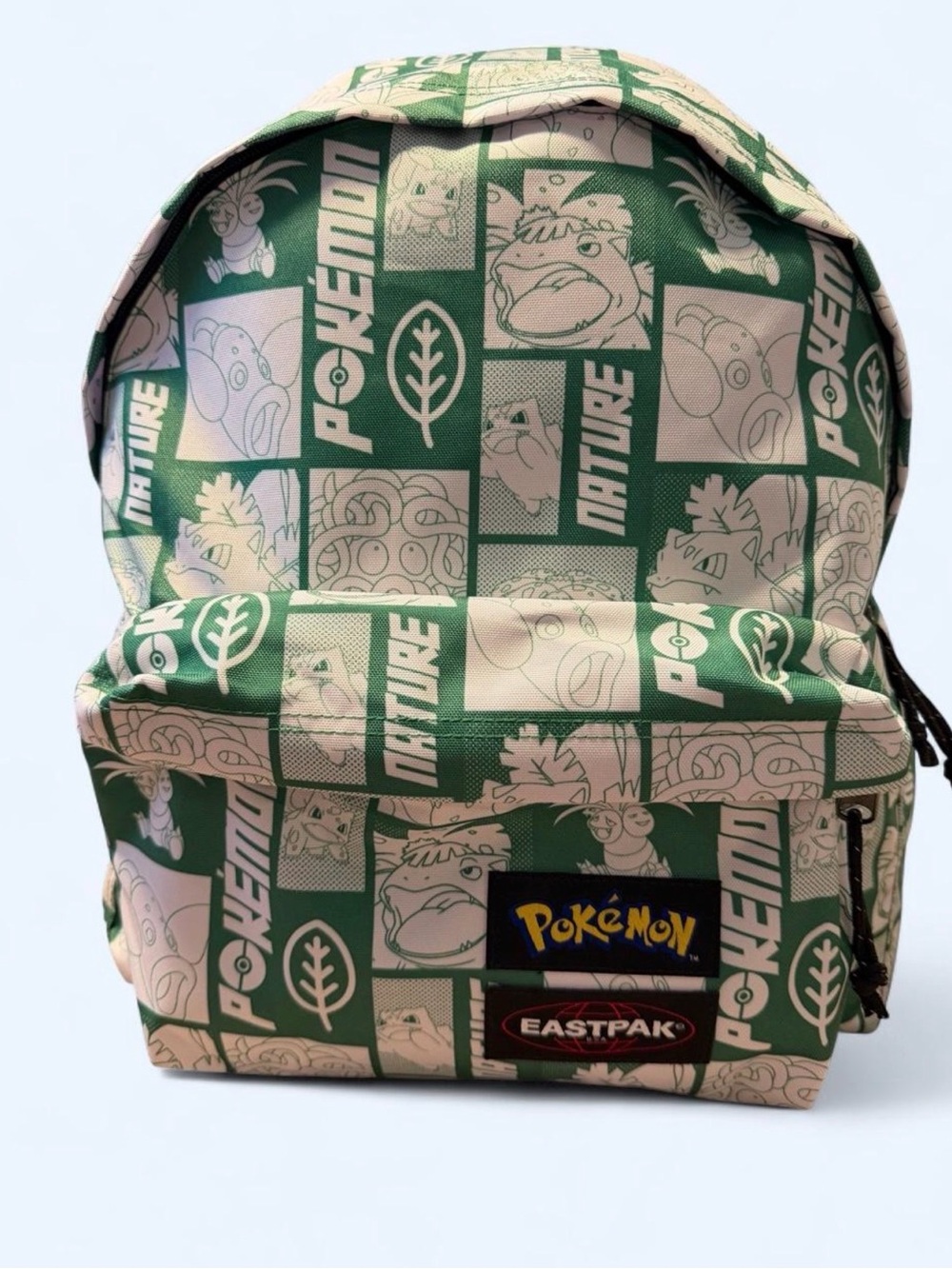 Pokémon x Eastpak Green Nature Graphic Backpack